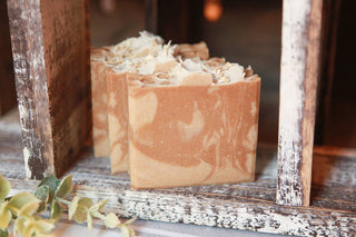Oatmeal, Goats Milk & Honey Cold Process Bar Soap, 4.5 oz.