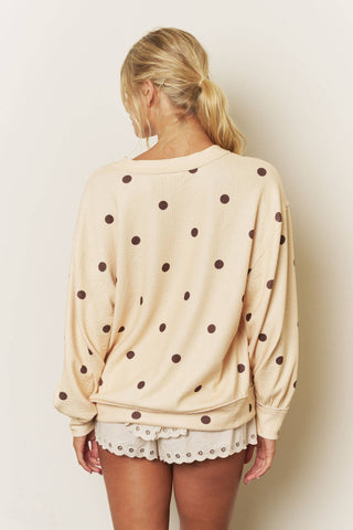 Dot Dot Dot Long Sleeve Top