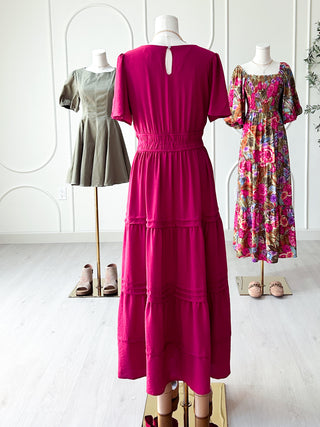 You Do You Maxi Dress {Marsala} (Extended Sizes)