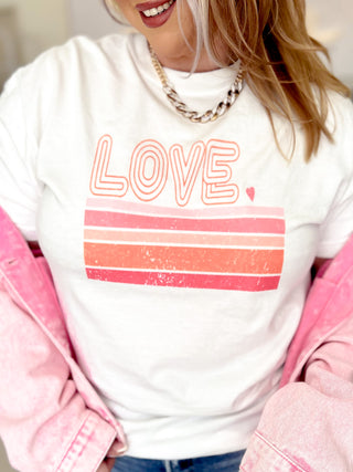 A Retro Love Graphic Tee