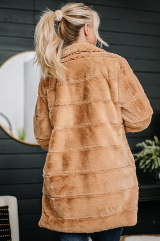 Always A Pleasure Long Line Fur Coat