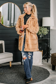 Always A Pleasure Long Line Fur Coat