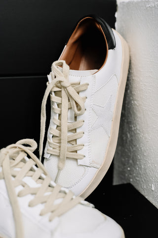 Another Round Star Sneakers | White