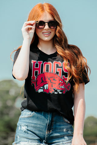 Arkansas Hogs Graphic Tee