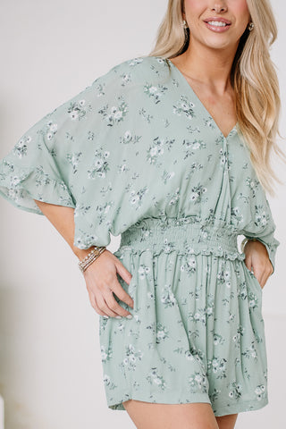 As You Are Floral Romper