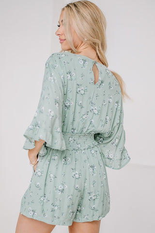 As You Are Floral Romper