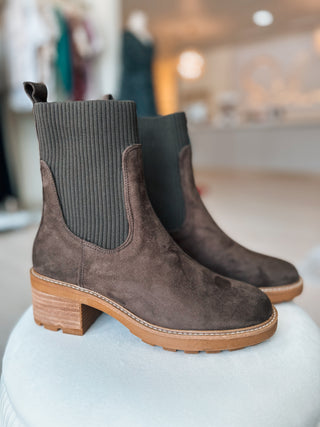 Goodness Gracious Faux Suede Booties