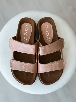 Gwen Blush Slide Sandal