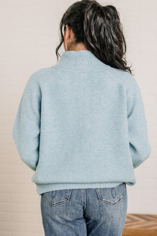 Baby Blues Soft Knit Sweater