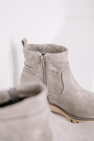 Dashing Slouch Booties | Grey