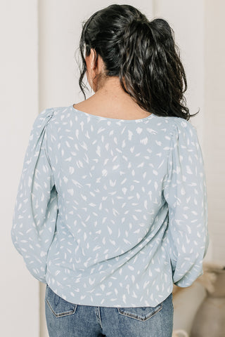 Dot Dot Dot Printed Top