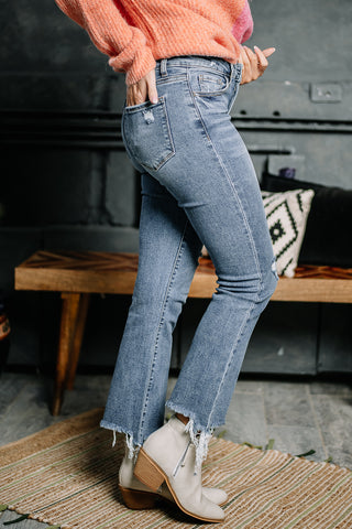 Empathy Mid Rise Bootcut Jeans