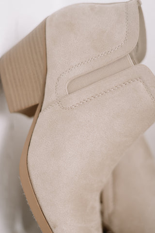 Gwen Ankle Booties | Sand