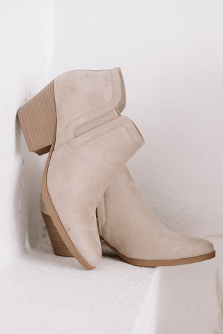 Gwen Ankle Booties | Sand