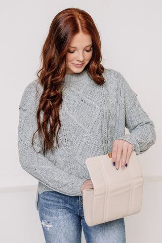 Hallmark Moment Cable Knit Sweater