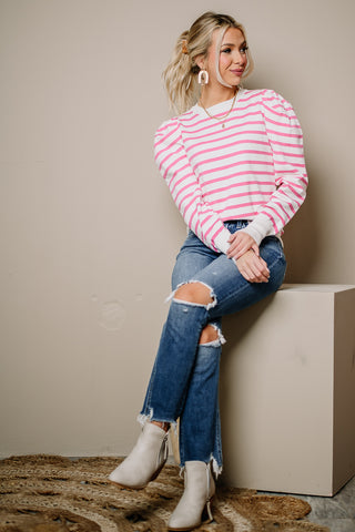 Have A Fetch Christmas Stripped Top
