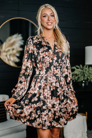 Here With You Floral Mini Dress