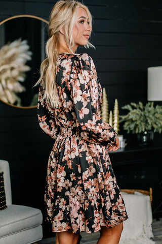 Here With You Floral Mini Dress