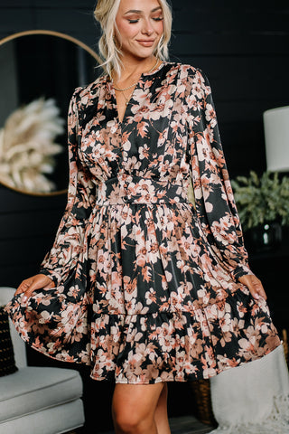 Here With You Floral Mini Dress