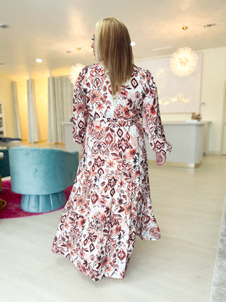 Floral Flattery Maxi Dress
