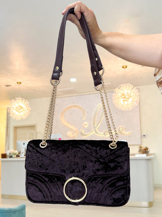 Edinburgh Soft Textured Crossbody: Chocolate