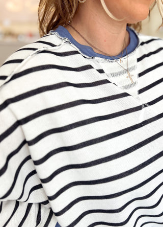 Win Or Lose Striped Top