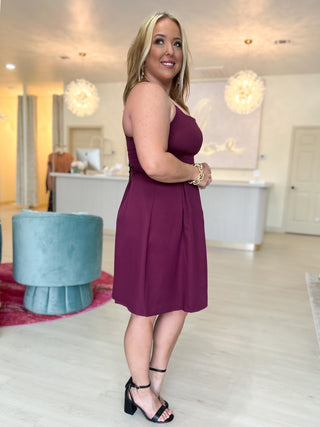 Full Of Flare Mini Dress