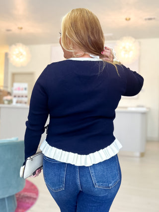 Walking Rodeo Drive Ribbed Top