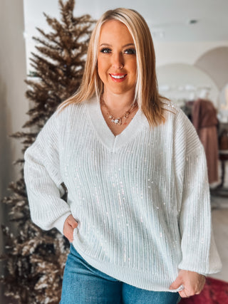 Ice Queen Sequin Sweater