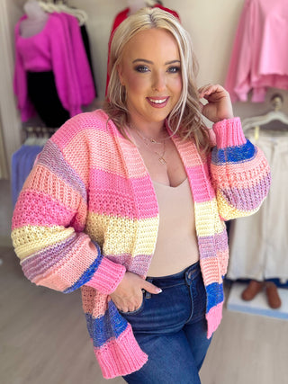 CandyLand Lane Open Cardigan