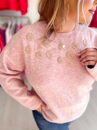 Dandy Dandelion Soft Knit Sweater