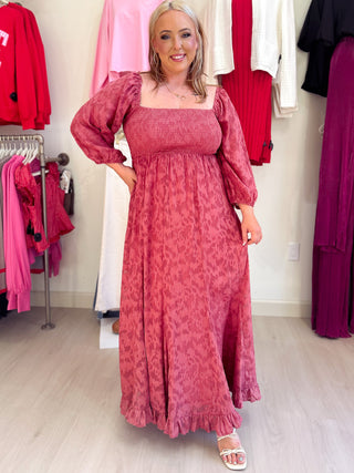 Days Gone By Floral Maxi Dress