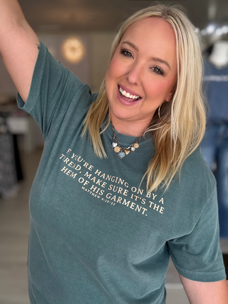 By The Hem of His Garment Graphic Tee