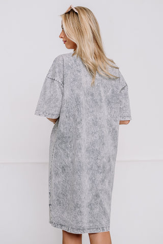 It's A New Day Oversized Dress | Grey