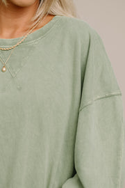 Just Roll With It Top | Green