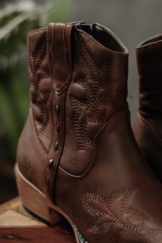 Kaylee Ankle Boots | Brown