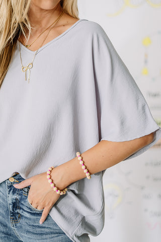 Keep It Simple Basic Top | Silver