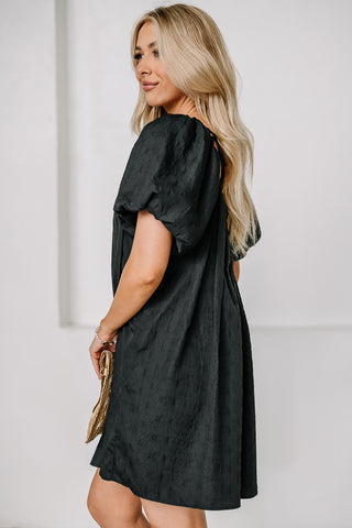 Made For This Puff Sleeve Mini Dress