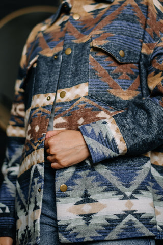 Make It About You Aztec Jacket