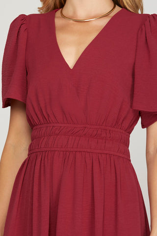 You Do You Maxi Dress {Marsala} (Extended Sizes)