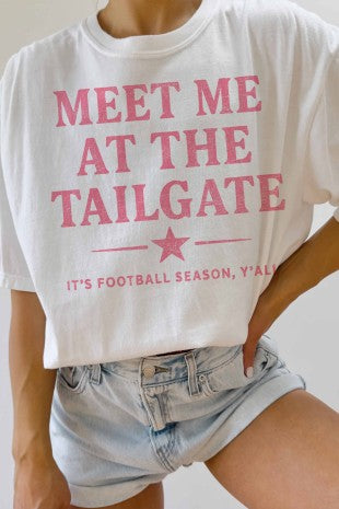 Meet Me At The Tailgate Graphic Tee