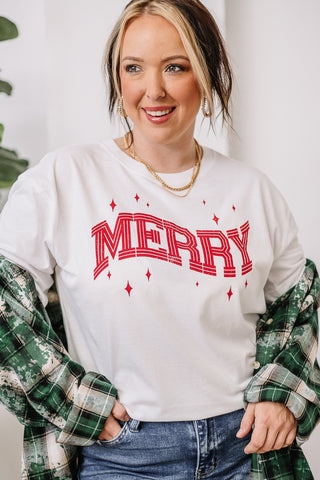 **Merry** Graphic Tee