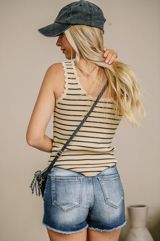 My Arrival Striped Tank Top