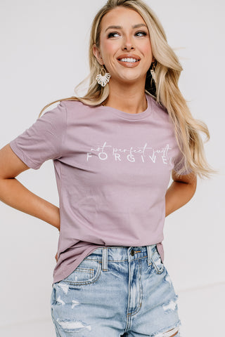 Not Perfect Just Forgiven Graphic Tee
