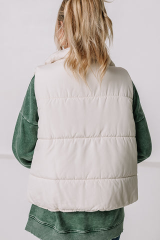 On My Time Vest | Ivory