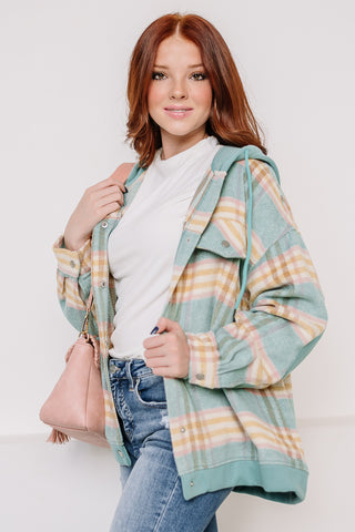 Outer Banks Plaid Hoodie