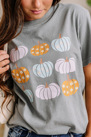 Pastel Mini Pumpkins Graphic Tee