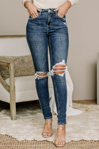 Price To Pay Distressed Skinny Jeans