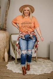 Pumpkin Attitude Graphic Tee