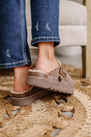 SUNDAY MORNING SLIP ON MOCCASIN | TAUPE